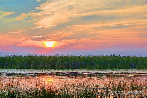 The Swale Sunset_25268-9.jpg - Photographed along the Rideau Canal Waterway at Smiths Falls, Ontario, Canada.